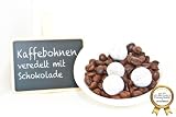 Produkt-Bild: Kaffeebohnen mit edler Schokolade ummantelt und ein Hauch Puderzucker - "K&ouml;nigliche Qualit&auml;t" - Kaffee - 1001 Frucht - EXCLUSIVE - N&uuml;sse - Trockenfr&uuml;chte - Gew&uuml;rze - 500 GR