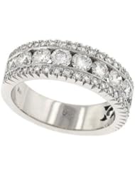 Lds Pave and Round Channel Set Diamond Band 1.94cttw