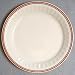 Mayer (American) 9.75 Inch Luncheon Plate - Brown/tan Design