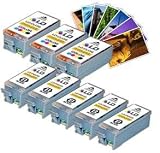 LD © Canon PGI-35 & CLI-36 Compatible Combo Set - 5 Black PGI-35 and 3 Tri-Color CLI-36 + Free 20 Pack of LD Brand 4x6 Photo Paper by LD Products