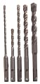 Bosch HCK005 5-Piece S4 SDS Plus Rotary Hammer Drill Bit Set