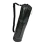 agoy Black Faux Leather Urban Yoga Bag (Black)