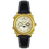 Invicta Men's 3007 II Collection Swiss Quartz Multi-function Black Leather Watch