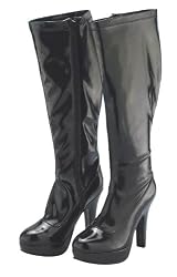 Adult Black Platform Boots - Adult Small