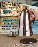 European Gift Stainless Steel Cordless Espresso Maker