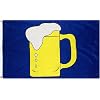 Beer Mug Flag - 3 foot by 5 foot Polyester (NEW)