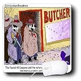 Londons Times Funny Cow Cartoons - Al Capone Parody With Cows - Mouse Pads