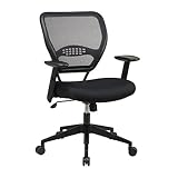 Office Star Space Professional Air Grid Back Managers Chair with Fabric Seat