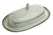 Mikasa Palatial Platinum Covered Butter Dish