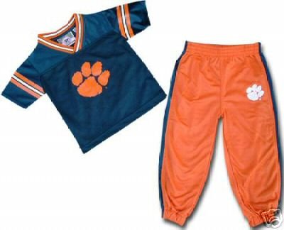 Clemson Tigers NCAA (University) Kids/Child Jersey & Pants Set