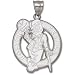 Boston Celtics NBA Logo Giant Pendant (Silver)