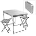 "FREE GIFT WRAP AND MESSAGE" OASIS 2-Person Folding Table and Chairs-FREE LED FLASHLIGHT INCLUDED-3 YEARS WARRANTY-HIGH QUALITY PRODUCT