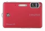 GE G2-RD 8MP Ultra-Slim Digital Camera with 4X Optical Zoom and 2.7-Inch LCD with Auto Brightness (Red)