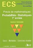 Précis de Mathématiques Probabilités et statistiques 1e année : Classe préparatoire économique et commerciale voie scientifique