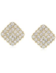 Amrita Singh Crystal Square Stud Earrings