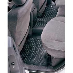 Husky Liners Third-row seat floor liners (tan) 2003-up Ford Expedition(with 40/20/40 split rear bench seat)
