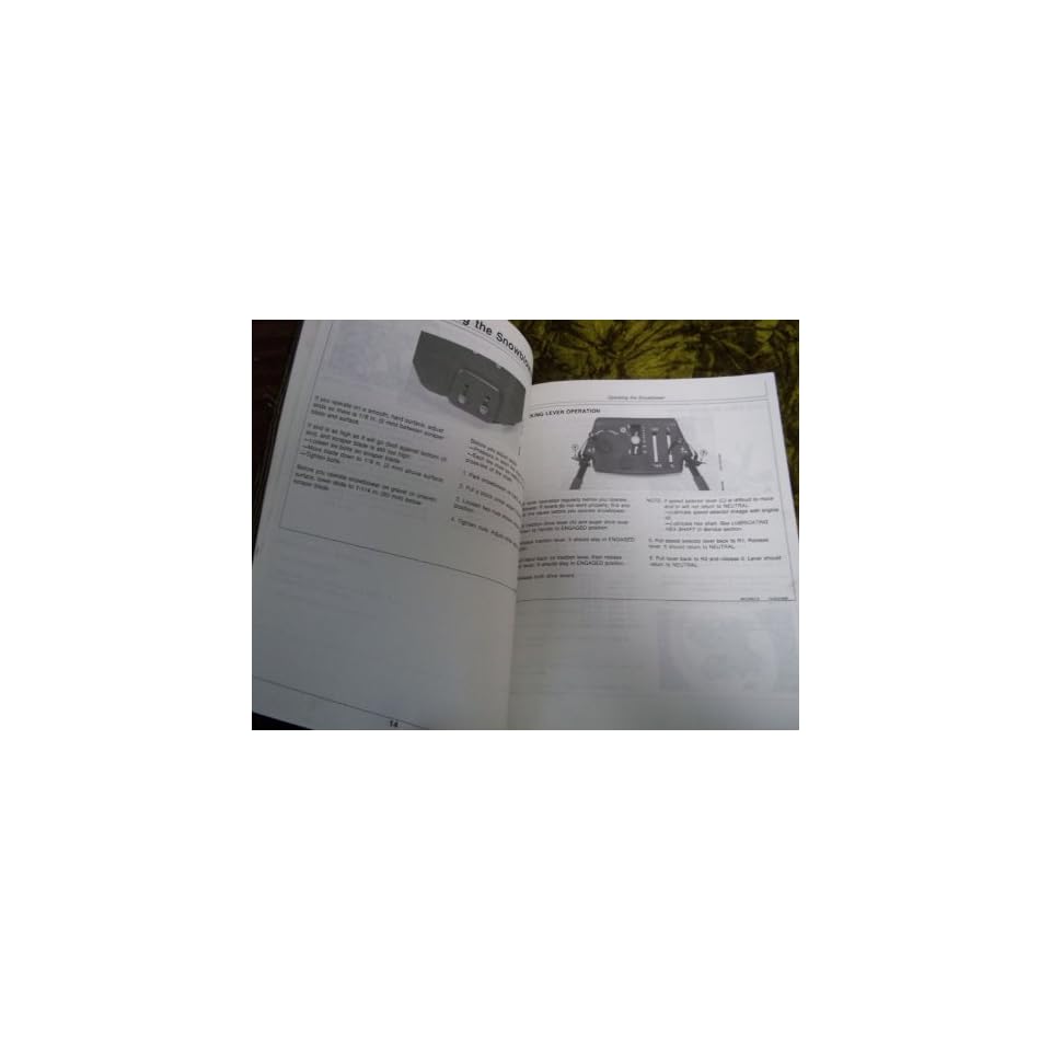 TRS27/TRS32 OMM95309 F0 OEM OEM Ownerss Manual John Deere Books