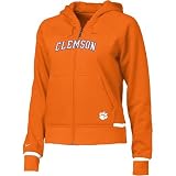 Nike Clemson Tigers Orange Ladies College Logo Zip-up Hoody Sweatshirt