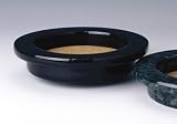 Black Marble Grande Wine Bottle Coaster
