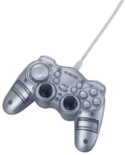 ELECOM JC-U1012VSV �Q�[���p�b�h (�V���o�[)