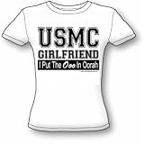 USMC Girlfriend Oorah Jr. Miss Fitted Tee