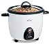 Rival RC161 16-Cup Rice Cooker with Steaming Basket, White