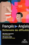 Revue Hatier  / Français / Anglais Dictionnaire des difficultés