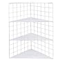 HyLoft Corner Shelf Storage Unit , White #945