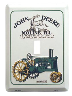 John Deere -Tractor (Light Switch) Switch Plate