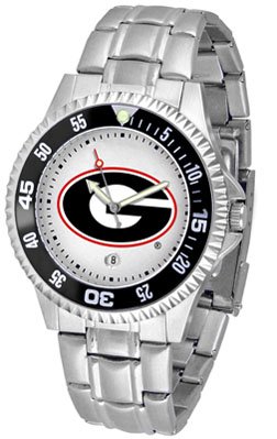 Georgia Competitor Men's Steel Band Watch