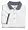 White/navy
