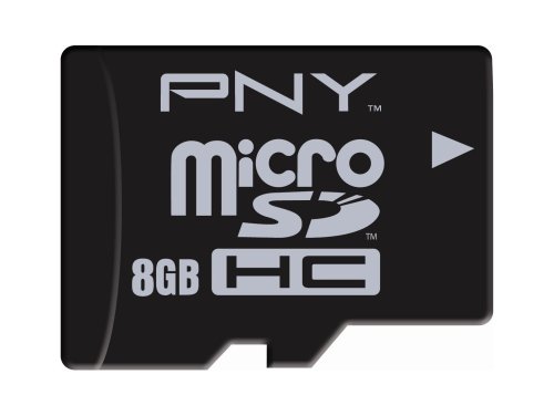PNY Micro Secure Digital (Micro SDHC) Card 8GB Speicherkarte incl. SD-Adapter Preisvergleich