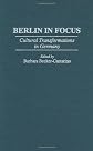 Berlin in Focus: Cultural Transformations in Germany