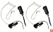 Midland AVPH3 Transparent Security Headsets with PTT/VOX (Pair)