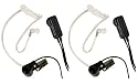 Midland AVPH3 Transparent Security Headsets with PTT/VOX (Pair)