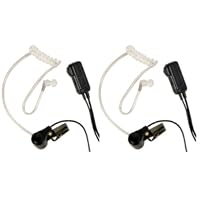 Midland AVPH3 Transparent Security Headsets with PTT/VOX (Pair)