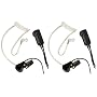 Midland AVPH3 Transparent Security Headsets with PTT/VOX (Pair)