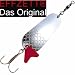 DAM Effzett Blinker Standard silber 60,0g