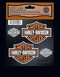 Harley Davidson Static Cling Decal
