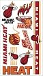 Miami Heat Temporary Tattoos - SET OF 6 - Sports Merchandise