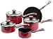 Select Advantage 5 Piece Red Pan Set