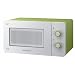 Daewoo QT2 Compact Microwave Oven 14 Litre, 600 Watt, White/Lime Green