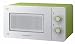 Daewoo QT2 Compact Microwave Oven 14 Litre, 600 Watt, White/Lime Green
