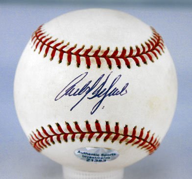 CARLOS DELGADO Toronto Blue Jays Signed Baseball