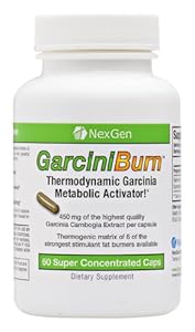 GarciniBurn - Revolutionary new fat loss & diet pills! 450mg Garcinia per capsule combined with 5 powerful stimulant fat burners. Powerful appetite suppression and weight loss!!