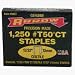 Arrow Fastener 50CT 17 32-Inch Ceiltile T50 Staples (1,250-Pack)
