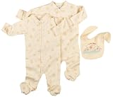 Miniwear 3 Piece Layette Set in Yellow - Large