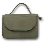 Suede-Look Spanish Olive LG book cover