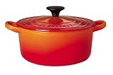  : Le Creuset Enameled Cast-Iron 13-1/4-Quart Round French Oven, Flame