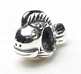 Beads Hunter Jewelry Happy Swimming Fish .925 Sterling Silver Bead Charm Pandora Chamilia Biagi & European Bracelets Compatible